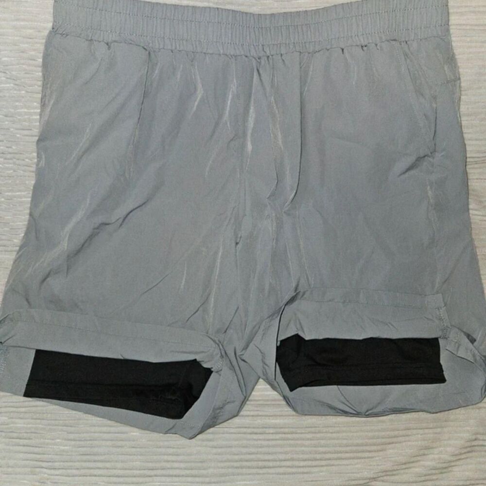 Unbranded Women's Blue and Grey Shorts